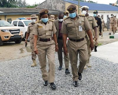 ACG Of Immigration, Zone A, Oluremi Talabi, Visits Lagos State Command, Calls For Professionalism