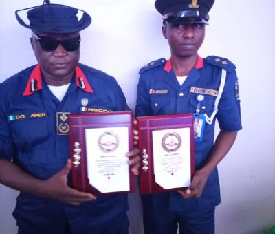 NSCDC Commandant, Eweka Okoro, Bags Excellence Awards