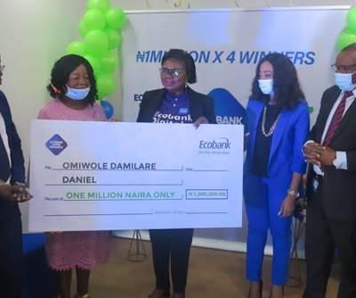 EcobankNigeria Celebrates Four Millionaire Customers