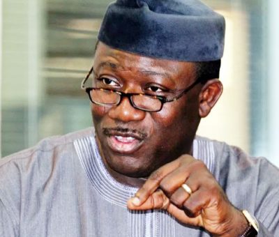 Ekiti State Development: N.Y.A Scores Governor Fayemi High