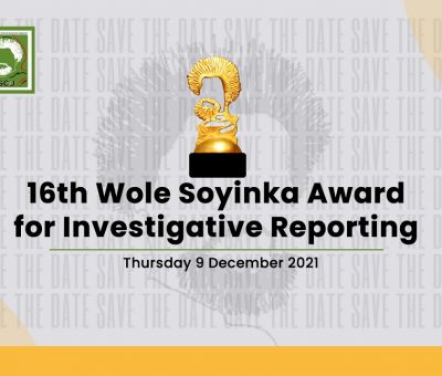 Investigative Reporting: 14 Finalists Emerge For The 2021 Wole Soyinka Award