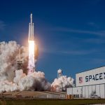 A SpaceX Falcon 9 rocket, with the Crew Dragon capsule, is launched carrying three NASA and one ESA astronauts on a mission to the International Space Station at the Kennedy Space Center in Cape Canaveral, Florida