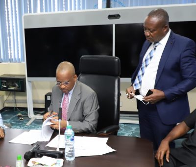 Maritime  Safety : NIMASA, NiMet Sign MoU.