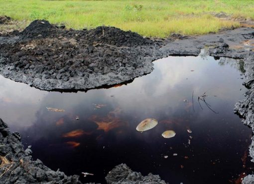 Environmental Degradation:  Eroton Managed Well Spilling Oil In Niger Delta- Report