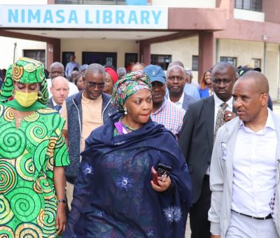 Nigeria’s Minister Of State For Transportation Tours NIMASA Facilities