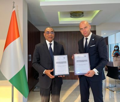 EUR 2 Billion Sustainable Bond Program: GCA Signs M.o.U TO Increase Investment Share In Côte d’Ivoire