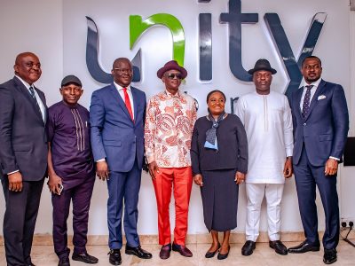 Photo News: Deputy Governor Of Bayelsa State visits Unity Bank H.Q In Lagos