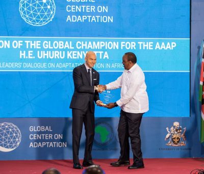 Africa Adaptation Acceleration Program: Leaders Welcome President Kenyatta as Global Champion