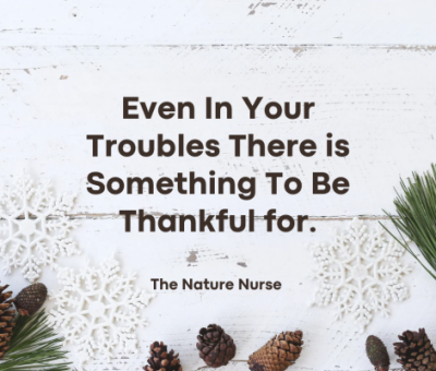 Be Thankful For Life – by Nature Nurse