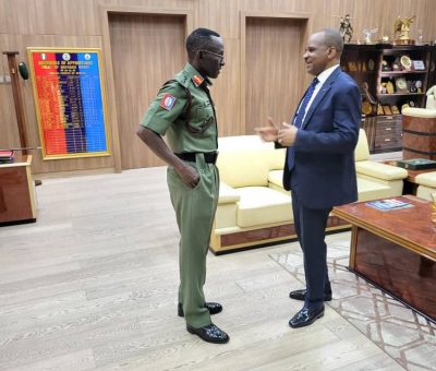 Photo News: NIMASA DG Visits Chief Of Defense Staff To Discuss National Security
