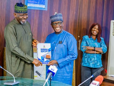 Transportation Minister Receives Interim Report On Implementation Of Nigerian Fleet.