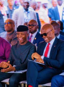 Vice President Yemi Osinbajo Commissions Transcorp’s Afam 240MW Three Fast Power Turbines