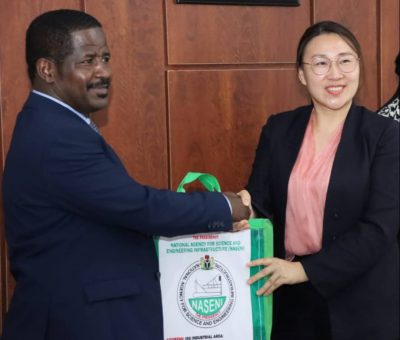 Renewable Energy: NASENI Invites Producers of Lithium Batteries to Manufacture in Nigeria, Receives Chinese Delegation