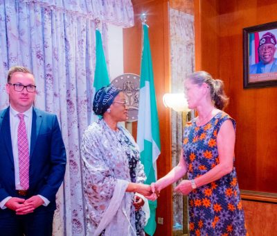 Nigeria’s First Lady, Oluremi Tinubu Commends Germany for Humanitarian Assistance