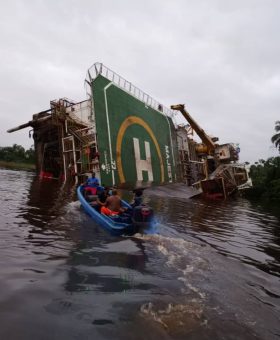 Rig Accident: NIMASA Dispatches Rescue Team to Warri, Delta State