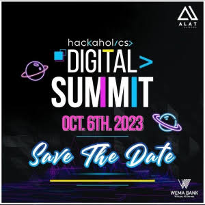 Wema Bank Launches Hackaholics Digital Summit 2023, Largest Gathering of Innovators, Regulators, Investors, Others