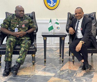 Photo News: Dr. Jamoh Visits Admiral Ogala  to Strengthen NIMASA, Nigerian Navy Collaboration