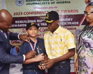 AMJON Honours Young Artists Ejiro, Kevwe