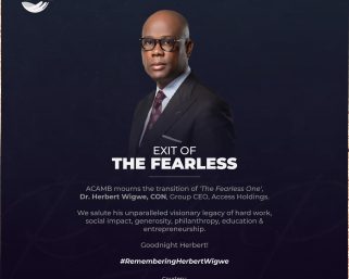 ACAMB Consoles Access Holdings Group Over Dr. Herbert Wigwe’s Exit