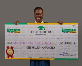 ‘I Beg To Differ’ Debate Tournament: Ajekigbe Mercy Eyitola Wins 7th Edition Hosted by Nigeria Info