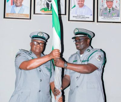 Change in Leadership: Comptroller Ahmadu Shuaibu Assumes Command of NCS Federal Operations Unit Kaduna Zone B from Wada Chedi