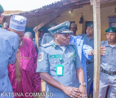 Customs Area Controller Umar Muhammed Pays Condolence Visit to Slain Personnel in Katsina