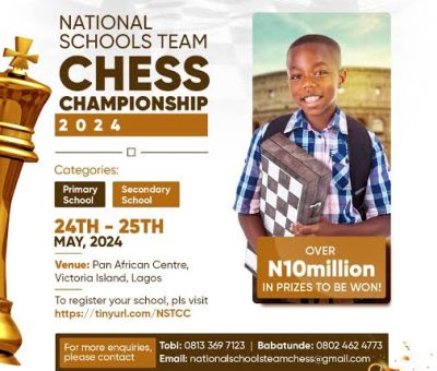 Ecobank and Nigeria Chess Federation Collaborate to Host 2024 National Schools’ Team Chess Competition