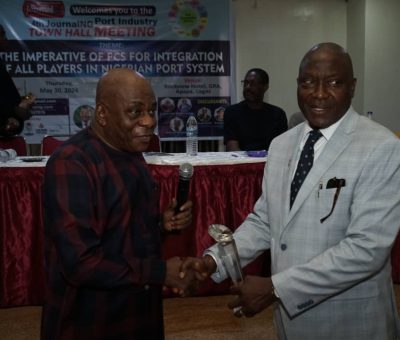 Trade Facilitation: NPA Chief, Bello-Koko, and Lagos Port Managers Honored by JournalNG