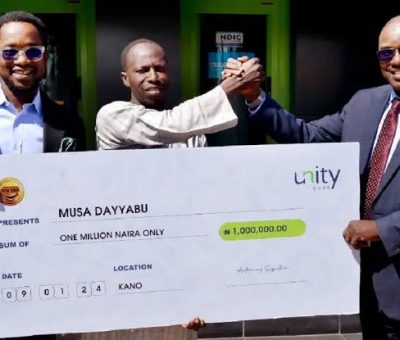Unity Bank’s Cashtoken Promo: Customers Win Big with Over N4 Million in Rewards