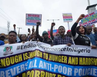 Anger and Frustration Boil Over as Protesters Occupy Streets Across Nigeria