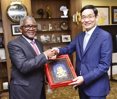 Dangote Industries Limited Signs Strategic Cooperation Agreement with China National Building Materials Group.