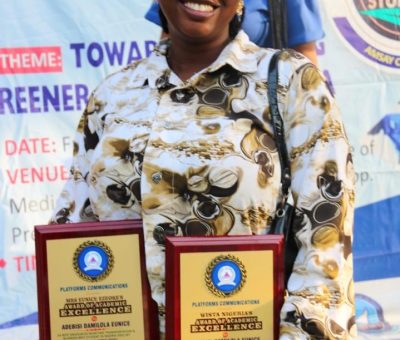 WISTA Nigeria Honors Outstanding Female Maritime Student, Eunice Damilola Adebisi