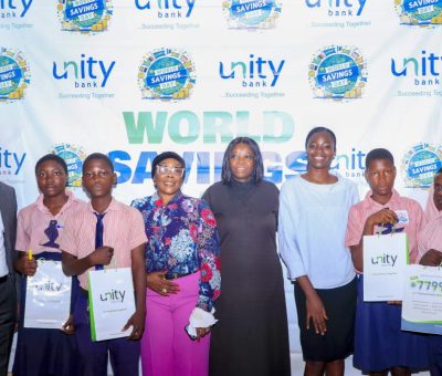 Unity Bank Launches Initiative to Foster Savings Culture Among Young Nigerians