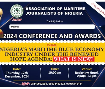 AMJON to Honor Maritime Leaders at 2024 Annual Conference in Lagos 