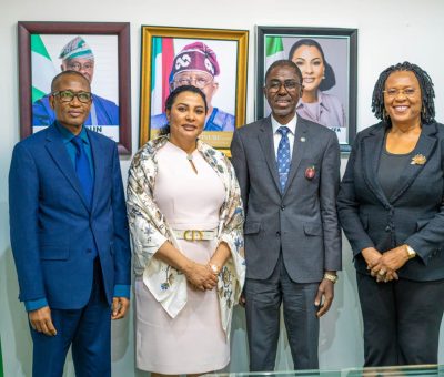 NDIC Management Pays Courtesy Visit to Minister of State for Finance