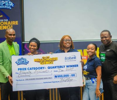 Ecobank Awards N42 Million to Customers in Super Reward Promo