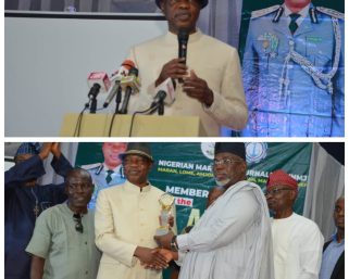 Nigerian Customs Boss Adeniyi Receives Prestigious Maritime Award, Calls for Unity Among Journalists