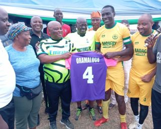 SEME Customs Celebrates Comptroller Oramalugo with Friendly Football Match