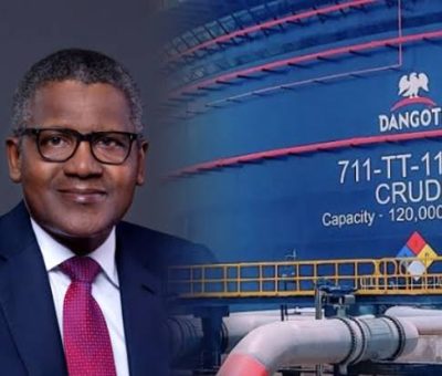 Dangote Refinery Slashes Diesel Price by N55 Per Litre