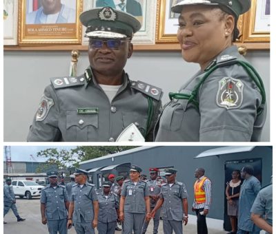 ACG Orbih Inspects Kirikiri Lighter Terminal Command, Emphasizes Synergy and Professionalism