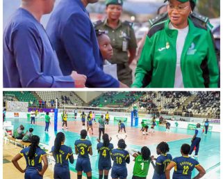 Nigeria Customs Team Wins Thrilling Opening Match at 2025 Women’s African Club Volleyball Championship