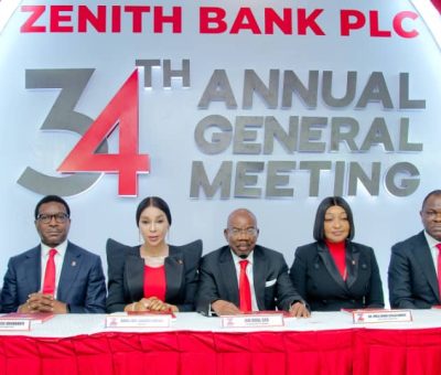 Zenith Bank Pays N195.67bn Dividend to Shareholders, Promises Quantum Leap in Future Payouts