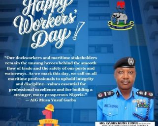 AIG Musa Yusuf Garba Extends Workers’ Day Greetings to Maritime Workers
