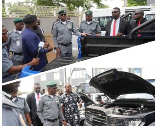 Nigeria Customs Boss Spearheads Renewed Hope Policy, Inspects Made-in-Nigeria Vehicles