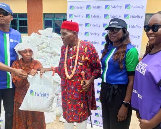 Fidelity Bank Donates Food Packs to 1,500 Individuals in Rivers State