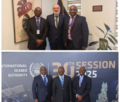 Nigeria Strengthens Maritime Presence with High-Level Delegation to International Seabed Authority