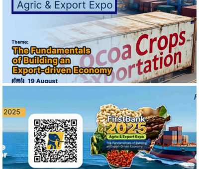 FirstBank to Host 2025 Agric and Export Conference