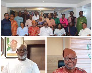 AMJON Pays Courtesy Visit to Maritime Workers Union of Nigeria
