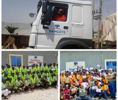 Dangote Cement Prioritizes Road Safety with Comprehensive Driver Training