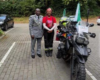 Nigeria Customs Service Celebrates Assistant Comptroller’s Record-Breaking Motorbike Journey